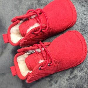 01 Brand New Baby Red Uggs